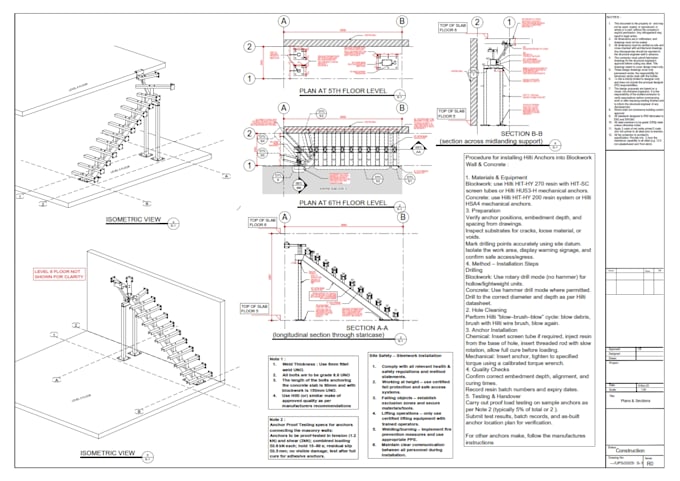 structure stair modelling and detailing