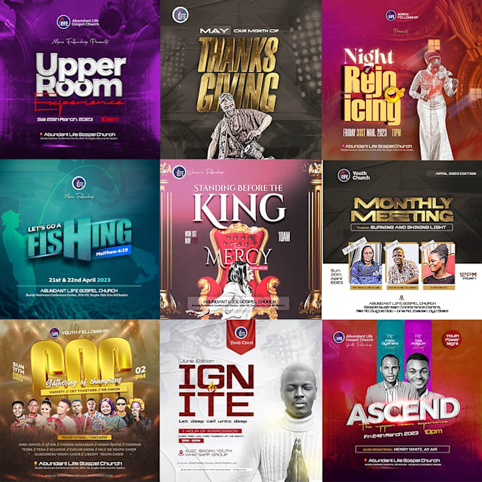 Create amazing church flyer , event flyer designs by Saqlainniazi999 ...