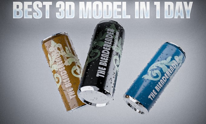 create product advertisements using 3d