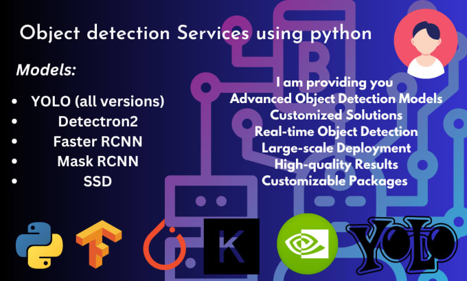 Do object detection ,object tracking, object segmentation by ...
