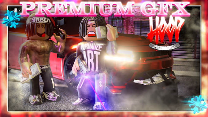create an eye catching roblox game thumbnail