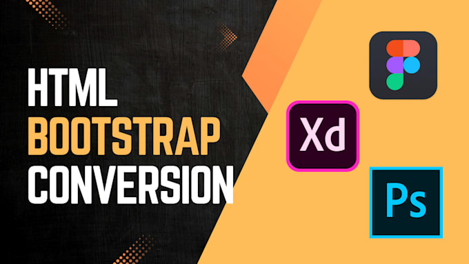Convert figma psd xd website design to html css with reactjs by Naught ...