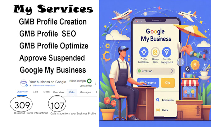 do google my business optimization gmb profile  ranking map citation