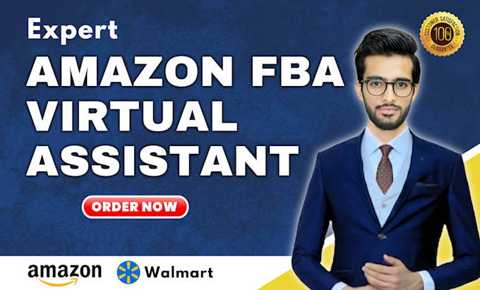 be your amazon fba virtual assistant for amazon fba, fbm and amazon ads manager