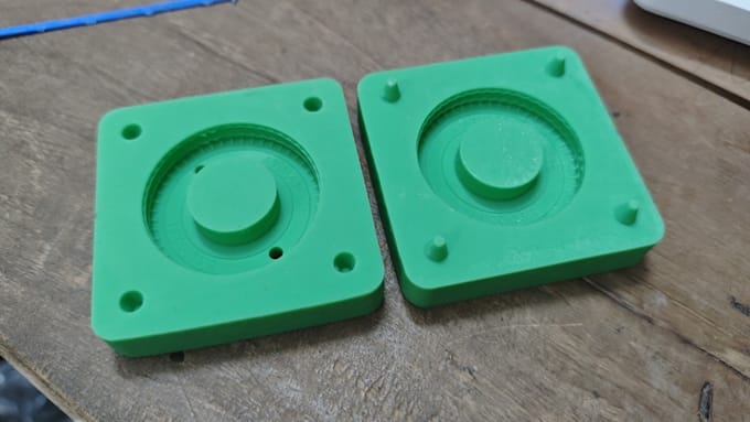do mold design, silicon, sand, slip casting for 3d printing