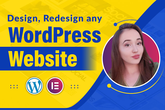 design, redesign or clone wordpress website with elementor