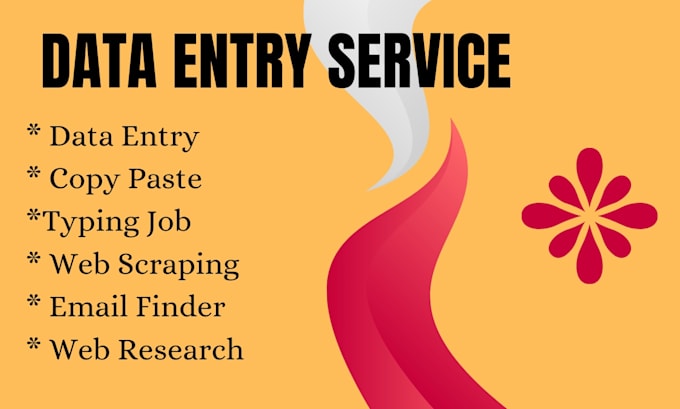 do data entry,  data collection,  email finder, web research