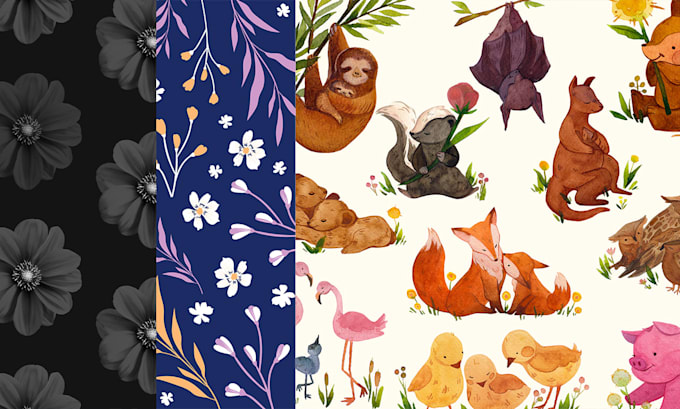design minimalist seamless pattern