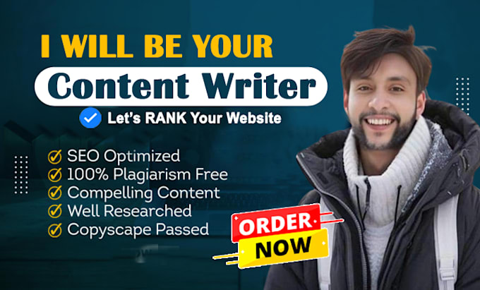 write engaging SEO articles and blog posts for your blogs