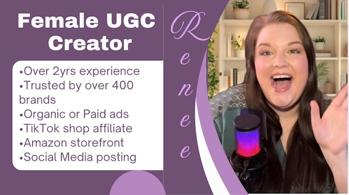 create a ugc video for your social media or paid ads