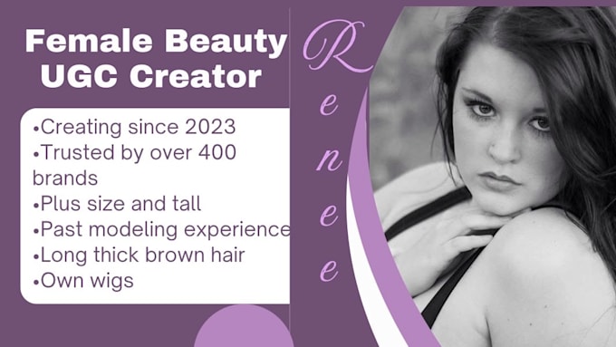 be your ugc creator and make videos for your beauty brand