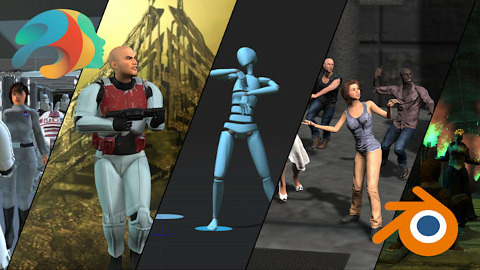 make custom motion capture for both daz3d and blender