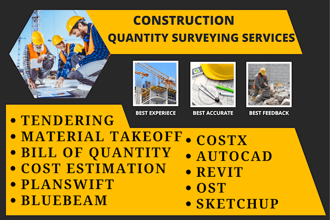 cost estimation material takeoff bill of quantity planswift quantity surveying