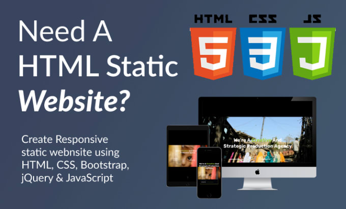Design a world class static website by Ipop_solution | Fiverr