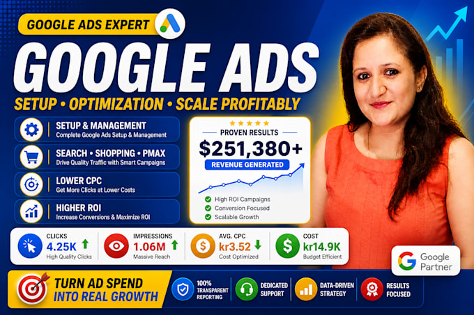 do google ads setup and run dynamic search or shopping ads for you