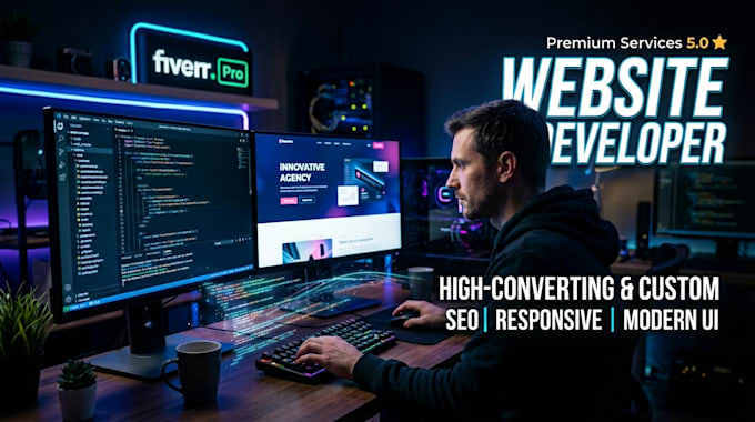 build a modern website that converts visitors into customers