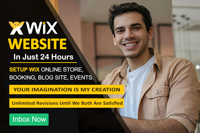 design or redesign wix website and wix website development