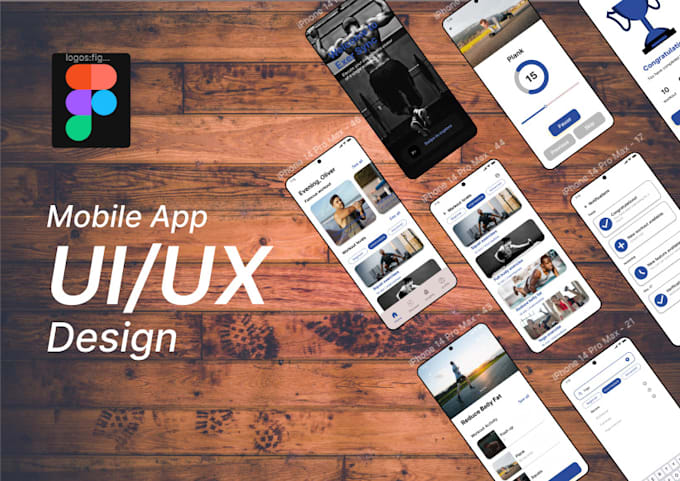 do UI UX design for your mobile apps in figma