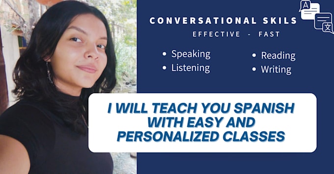 teach you spanish with easy and personalized classes