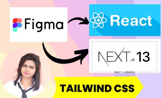 Convert figma to react js figma to next js website with tailwind css