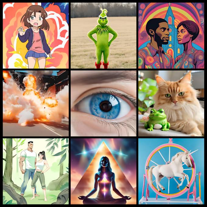 create quick custom ai art using magic media