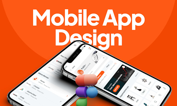 Do creative mobile app ui ux design with figma by Designkuthir | Fiverr
