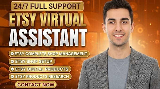 be your etsy virtual assistant, etsy store manager, etsy VA, etsy listings
