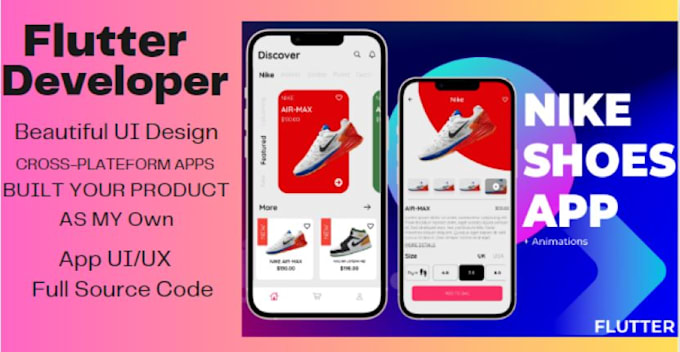 develop custom android and ios mobile apps using flutter