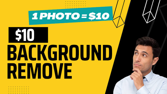 background removal 10 dolars