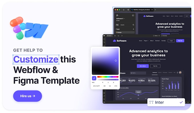 design develop seo for your webflow website