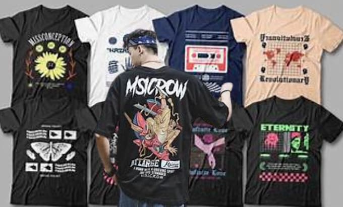 Do create merch tshirts design by Malik_design7 | Fiverr