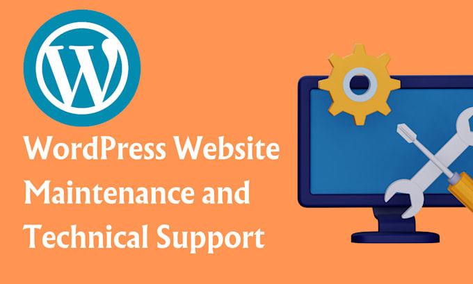provide website maintenance and support for your website