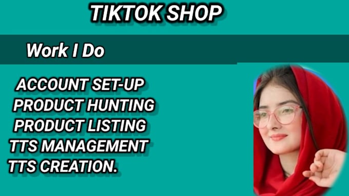 setup tiktok shop,tiktok ads and do tiktok marketing