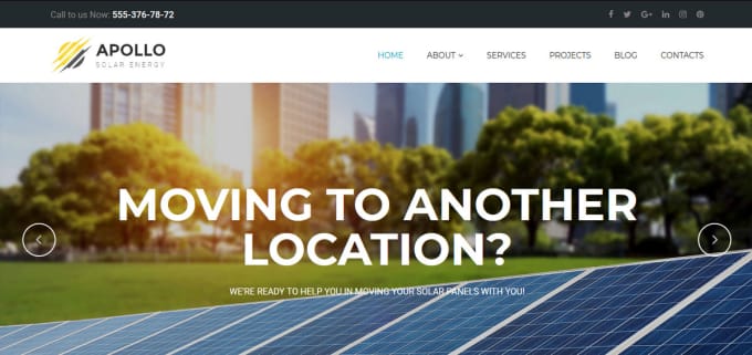 Do a professional solar website solar landing page by Micksmit Fiverr