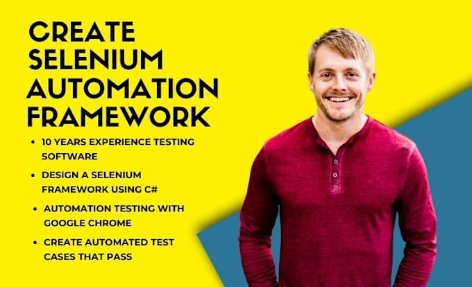Design selenium automation framework with c sharp by Stnelson | Fiverr