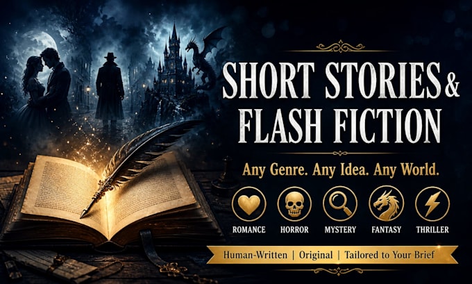 write engaging short stories and flash fiction for any genre
