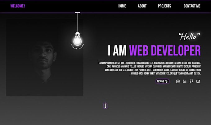 be developing stunning portfolio websites for you