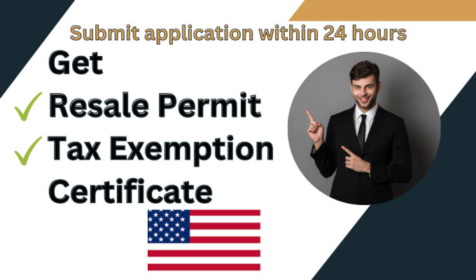 Get a sales tax permit, resale permit or tax exemption certificate