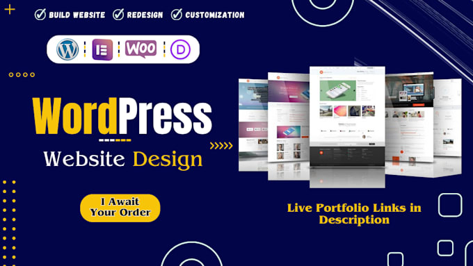 develop a secure custom wordpress website with elementor pro