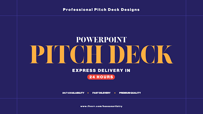 design a branded powerpoint and pitch deck presentation