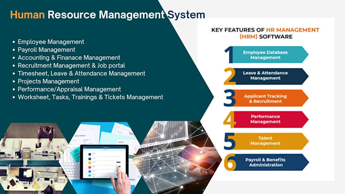 custom HR and payroll management software