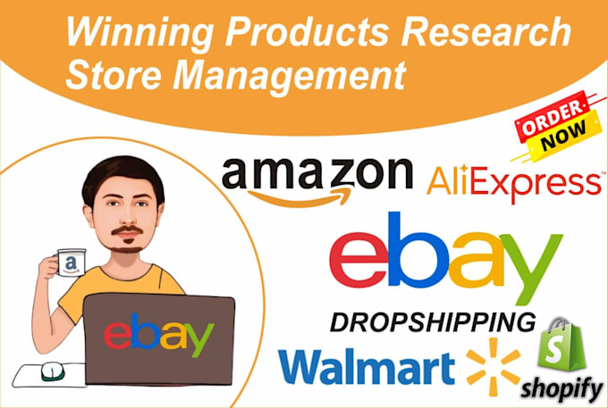 do amazon, walmart, aliexpress, cj dropshipping to ebay dropshipping listings