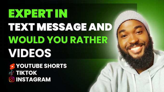 create viral text message, would you rather videos for tiktok rewards program