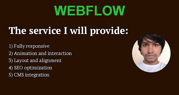 design responsive webflow website, fix, change, or edit layout, optimize SEO