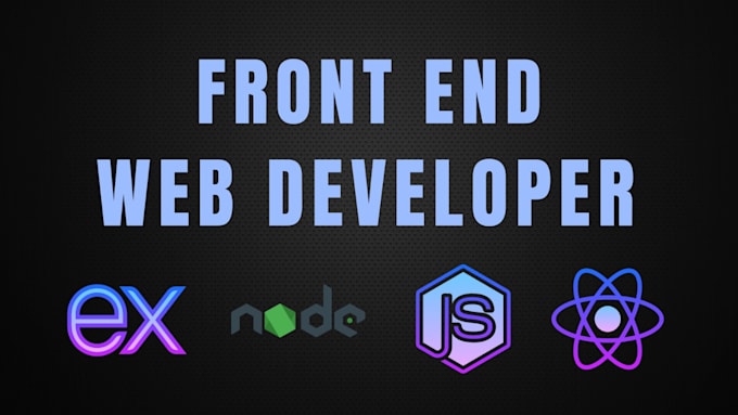 Be your front end web developer react js html css by Aash1976 | Fiverr