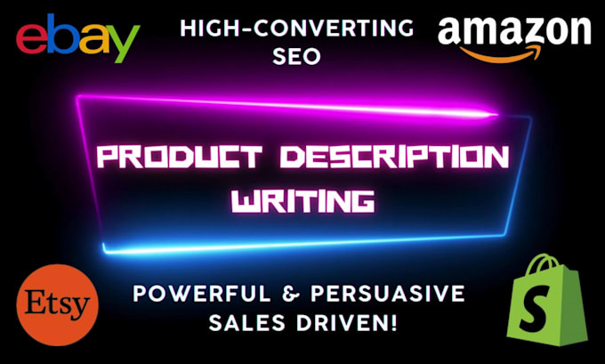 write seo optimised description for high sales