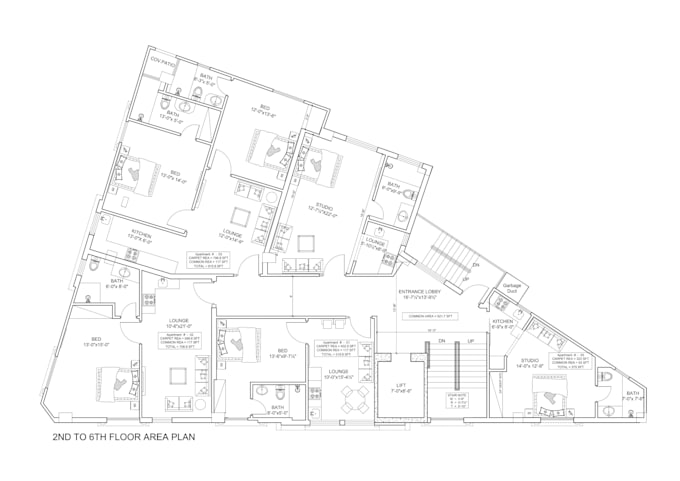 do outstanding 2d floor plans, autocad drafting, permit, construction drawing