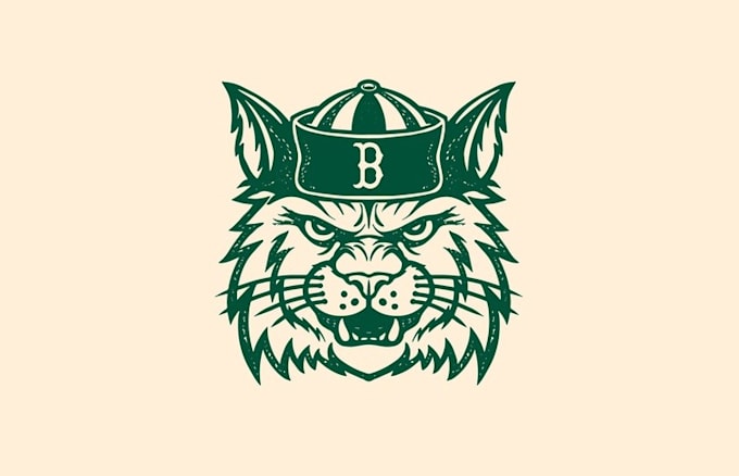 sailor bobcat logo design