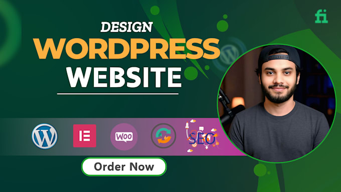 do responsive wordpress website design in 12 hour