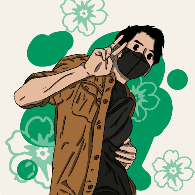 draw your cute portrait, couple or family with my style